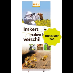 Rolbanner 'Imkers maken het verschil' - Helaas uitverkocht